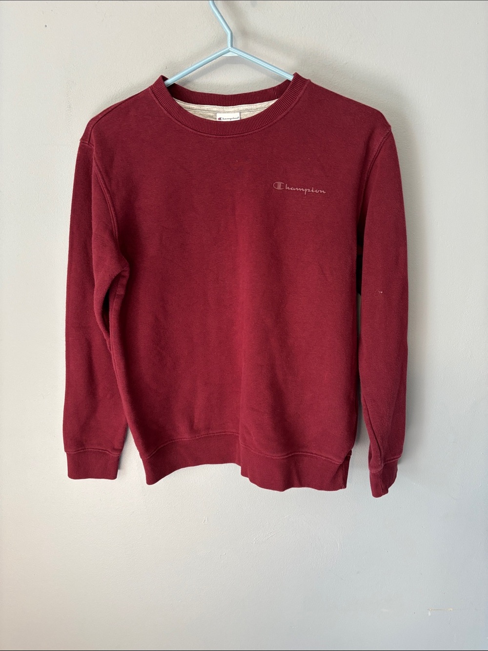 Champion Men's Crewneck Sweatshirt - Maroon